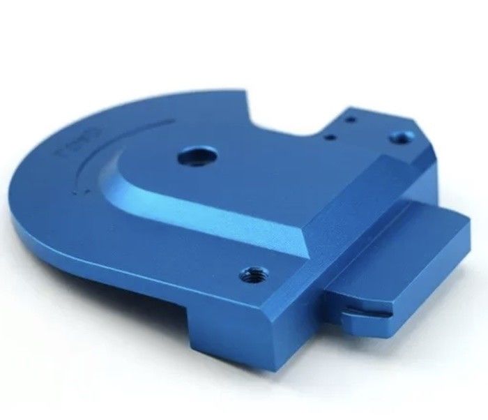 الألومنيوم 6061-T6 قطع CNC الملتفتة اللون المضغوطة لأجسام الصمامات
