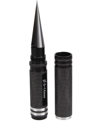 الفولاذ المعدن 0-14mm ثقب طوق ريمر الأسود لأدوات RC