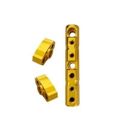 النحاس النحاس CNC طحن تحويل الطلب الكبير المخصصة 4-محور CNC الملحقات المخصصة ملحقات الدراجات النارية