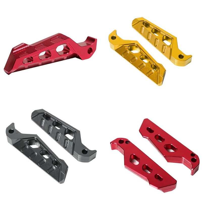 OEM CNC معالجة المورد طحن الدقة الألومنيوم الملحقات الدراجة النارية القاعدة قطع الدواسة قدم