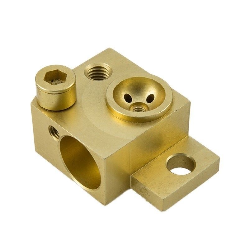 أجزاء طحن CNC مخصصة من الفولاذ المقاوم للصدأ الألومنيوم التيتانيوم الأجزاء من سبيكة المعدن لحامل عصى الصيد البحرية