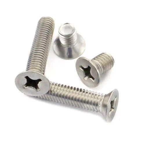 C1022 304 316 الصلب المقاوم للصدأ Csk الرأس ISO7046 المسمار الصليبية المتداخلة الرأس المسطح المسمار الماكينة
