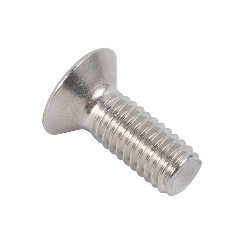 C1022 304 316 الصلب المقاوم للصدأ Csk الرأس ISO7046 المسمار الصليبية المتداخلة الرأس المسطح المسمار الماكينة