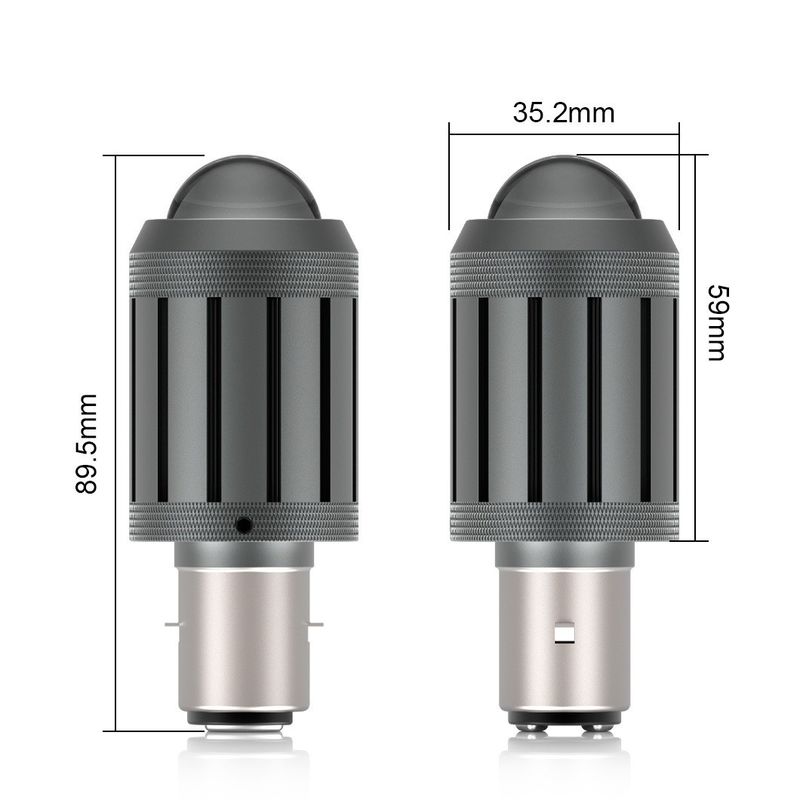 مصباح دراجة نارية G-View مصباح دراجة نارية 12-24 فولت / مصابيح Led Super Bright White مصباح دراجة نارية